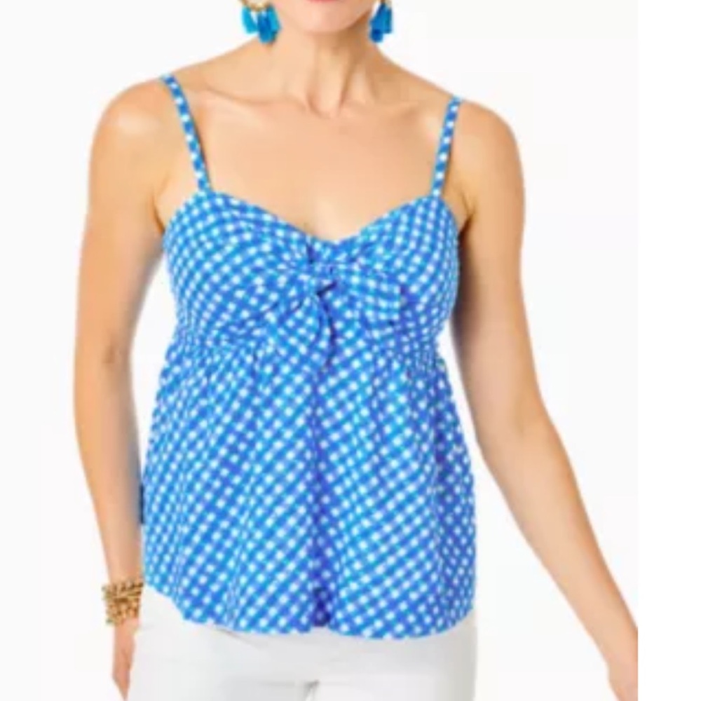 NWT Lilly Pulitzer Mitzi Cotton Cami Top. Size 2.